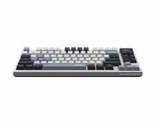 Teclado Msi Forge Gk600 Tkl Wireless, Inalambrico, Usb/bluetooth, Mecanico, Led Rgb, Ingles, Azul/blanco